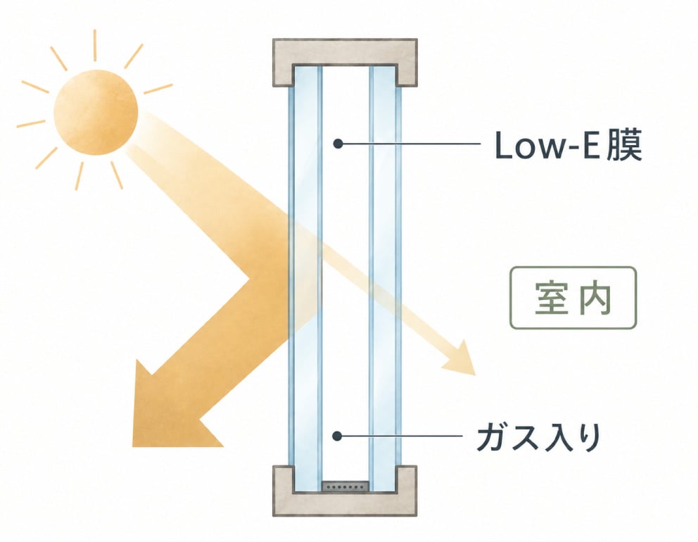 断熱性能を高める住宅の窓